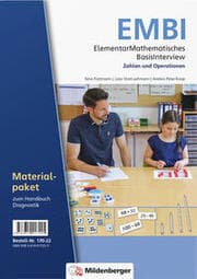 Cover von ElementarMathematisches BasisInterview (EMBI), Zahlen und Operationen, Materialpaket - Neubearbeitung