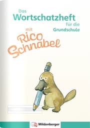 Cover von Das Wortschatzheft mit Rico Schnabel - für die Grundschule