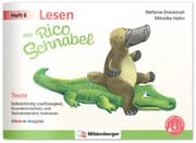 Cover von Lesen mit Rico Schnabel, Heft 6: Texte - silbierte Ausgabe