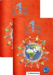 Cover von ABC der Tiere 1 - Arbeitsheft Druckschrift, Teil A und B