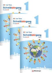 Cover von ABC der Tiere 1 Neubearbeitung - Schreiblehrgang Grundschrift, Teil A, B und C
