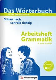 Cover von Das Wörterbuch für die Sekundarstufe - Arbeitsheft Grammatik
