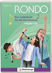 Cover von RONDO - Das Liederbuch für die Grundschule - 4 Audio CDs