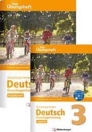 Cover von Anschluss finden Deutsch 3 - Das Übungsheft - Grundlagentraining: Leseheft und Arbeitsheft