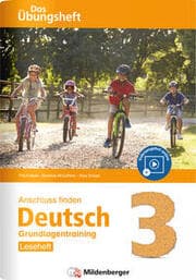 Cover von Anschluss finden, Deutsch 3 - Das Übungsheft - Grundlagentraining: Leseheft