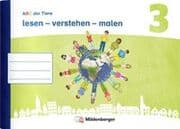 Cover von ABC der Tiere 3 Neubearbeitung · lesen - verstehen - malen