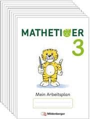 Cover von Mathetiger 3 - Arbeitsplan zur Heftausgabe (VPE 10)