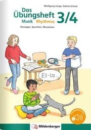 Cover von Das Übungsheft Musik - Rhythmus 3/4