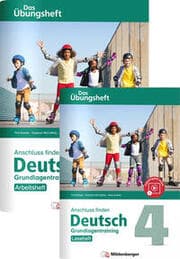Cover von Anschluss finden, Deutsch 4 - Das Übungsheft - Grundlagentraining: Leseheft und Arbeitsheft