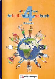 Cover von ABC der Tiere 4 - Arbeitsheft Lesebuch Kompakt