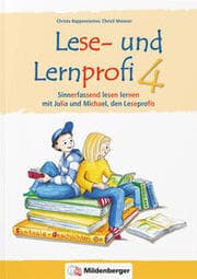 Cover von Lese- und Lernprofi 4 - Arbeitsheft - silbierte Ausgabe