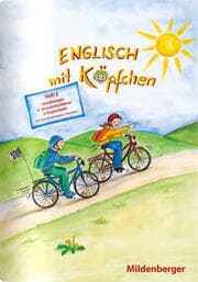Cover von Englisch mit Köpfchen / Englisch mit Köpfchen, Heft 2 - Satzübungen mit Lösungsbeilage, Klasse 4