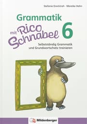 Cover von Grammatik mit Rico Schnabel, Klasse 6