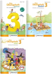 Cover von Sicher ins 4. Schuljahr - Sparpaket: Rechnen - Schreiben - Lesen - Grammatik, Klasse 3