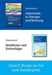 Cover von »Lebensziele in Therapie und Beratung« und »Weitblicker und Zielverfolger«