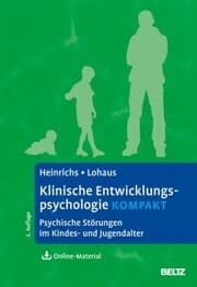 Cover von Klinische Entwicklungspsychologie kompakt