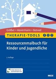 Cover von Therapie-Tools Ressourcenmalbuch für Kinder und Jugendliche