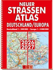 Cover von Neuer Straßenatlas Deutschland/Europa 2026/2027