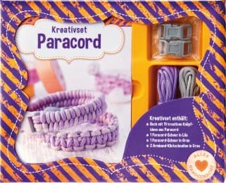 Cover von Kreativset Paracord - Armbänder und Deko selbst geknüpft