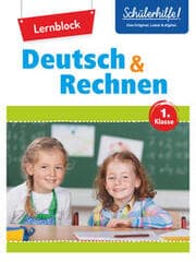 Cover von Übungsblock Deutsch + Rechnen 1. Klasse