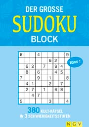 Cover von Der große Sudokublock 1