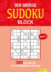 Cover von Der große Sudokublock 2