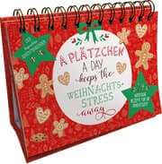 Cover von A Plätzchen a day keeps the Weihnachtsstress away. Der besondere Adventskalender