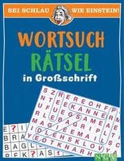 Cover von Sei schlau wie Einstein! - Wortsuchrätsel in Großschrift