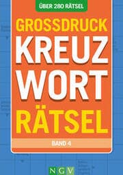 Cover von Großdruck Kreuzworträtsel 4