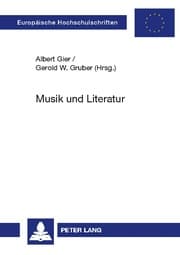 Cover von Musik und Literatur