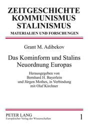 Cover von Das Kominform und Stalins Neuordnung Europas