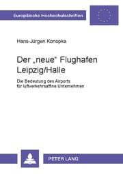 Cover von Der 'neue' Flughafen Leipzig/Halle