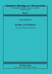 Cover von Schiller und Hölderlin