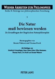 Cover von Die Natur muß bewiesen werden