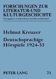 Cover von Deutschsprachige Hörspiele 1924-33