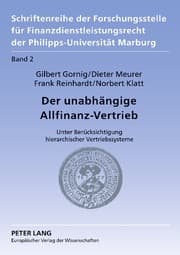 Cover von Der unabhängige Allfinanz-Vertrieb