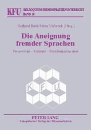 Cover von Die Aneignung fremder Sprachen
