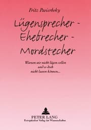 Cover von Lügensprecher - Ehebrecher - Mordstecher