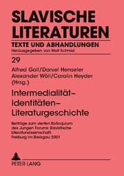 Cover von Intermedialität - Identitäten - Literaturgeschichte