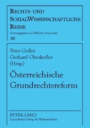 Cover von Österreichische Grundrechtsreform