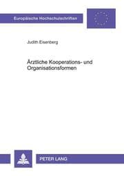 Cover von Ärztliche Kooperations- und Organisationsformen