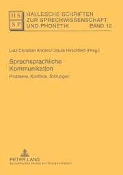 Cover von Sprechsprachliche Kommunikation