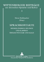 Cover von Sprachkontakte