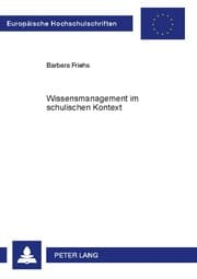 Cover von Wissensmanagement im schulischen Kontext