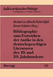 Cover von Bibliographie zum Fortwirken der Antike in den deutschsprachigen Literaturen des 19. und 20. Jahrhunderts