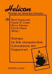 Cover von Europa in den europäischen Literaturen der Gegenwart