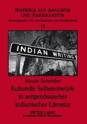 Cover von Kulturelle Selbstentwürfe in zeitgenössischer indianischer Literatur