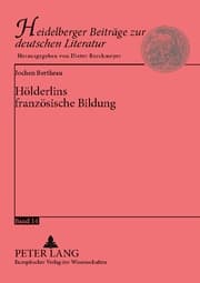 Cover von Hölderlins französische Bildung