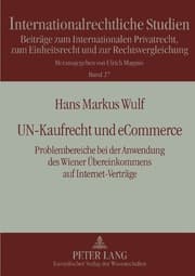 Cover von UN-Kaufrecht und eCommerce
