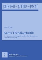 Cover von Kants Theodizeekritik